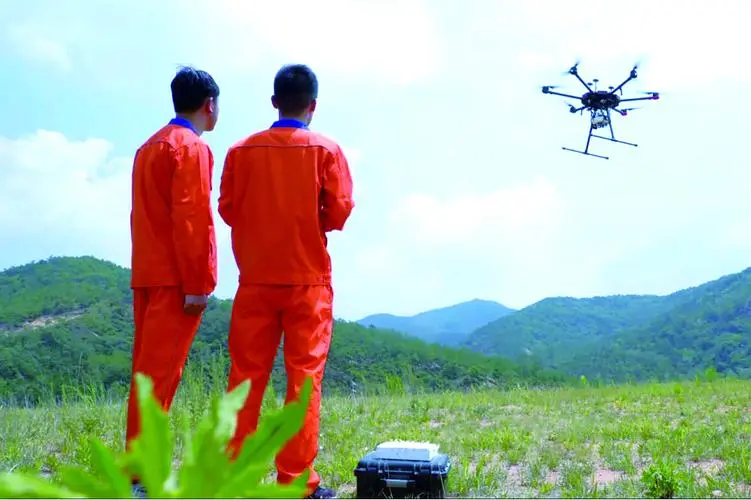 会昌无人机倾斜摄影巡检拍摄